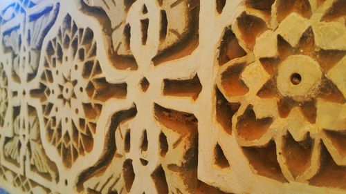 Full frame shot of text on beach