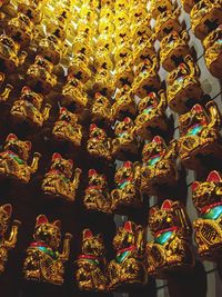 Full frame shot of vegetables for sale in market