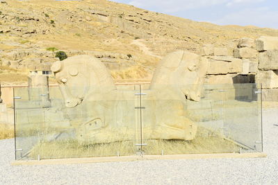 Persepolis, capital of the achaemenid empire, shiraz, fars, iran, june 24, 2019, the hadish 