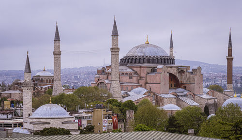 Istanbul, turkey - april 29, 2022 - the hagia sophia mosque