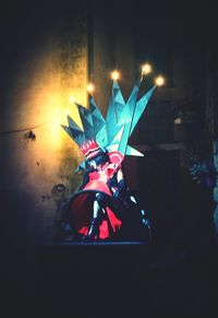 illuminated