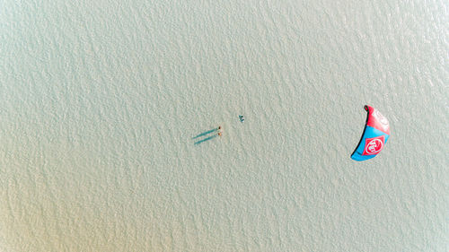 Kite surfing at jambiani, zanzibar