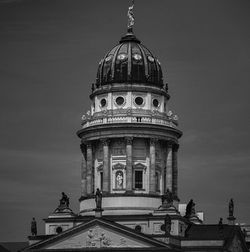 Low angle view of church against sky