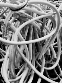 Full frame shot of cables