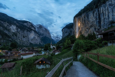The view of