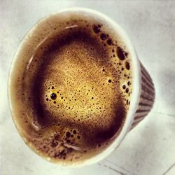 Close-up of coffee cup