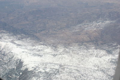 Full frame shot of snow covered landscape