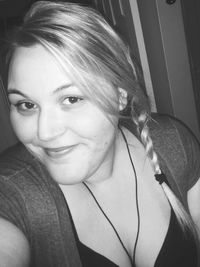 Portrait of young woman