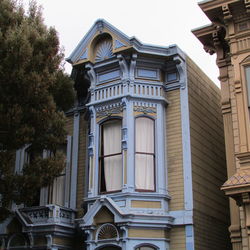 Low angle view of building against sky