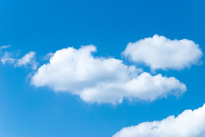 Low angle view of clouds in sky