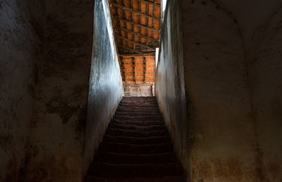 Staircase in corridor