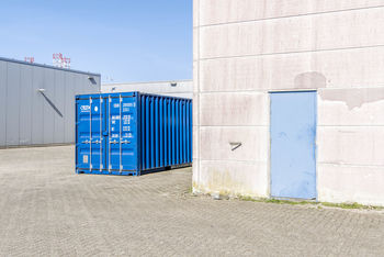 EXTERIOR OF BLUE SKY WITH BUILDING