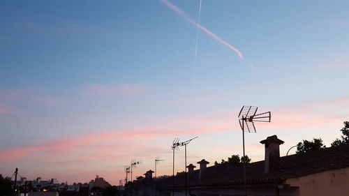 View of sky at sunset