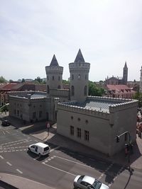 Buildings in city