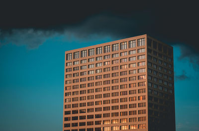 Low angle view of office building