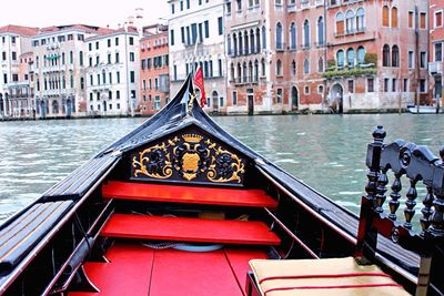 Gondola on grand canal
