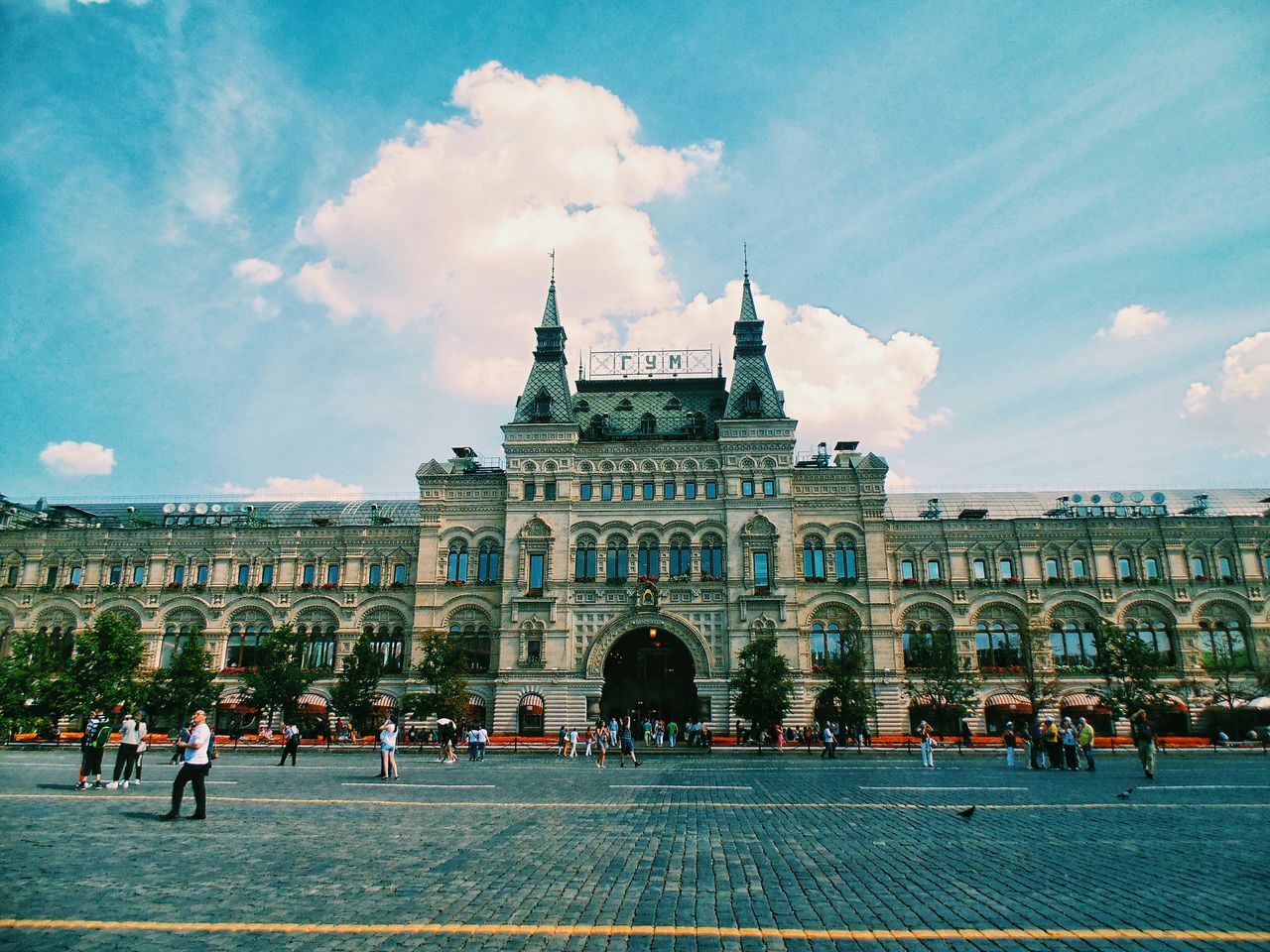 building exterior, architecture, sky, travel destinations, built structure, city, cloud - sky, travel, outdoors, facade, day, no people