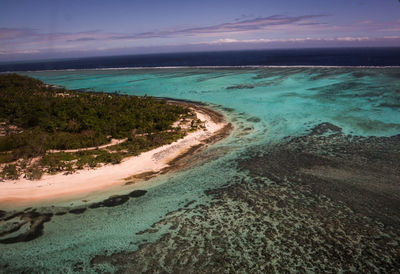 Scenic view of beach