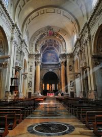 Interior of cathedral