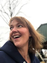 Portrait of woman smiling