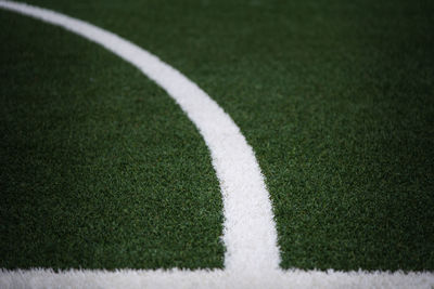 Full frame shot of soccer field