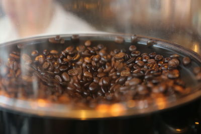 Close-up of coffee beans