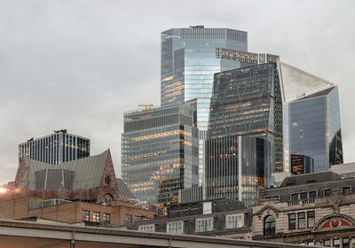Modern buildings in city
