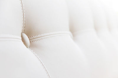 Close-up of white fabric