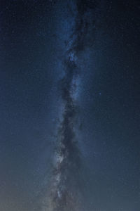 Low angle view of sky at night