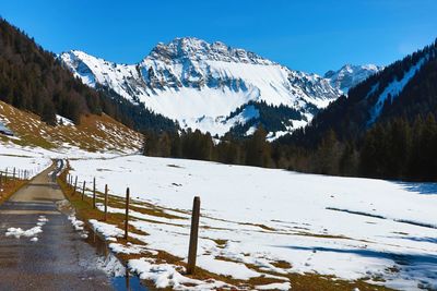 Le vanil des artses depuis le chemin des crêtes