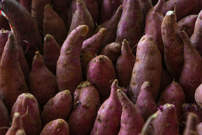 Full frame shot of vegetables for sale at market stall