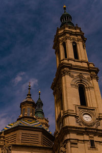 Low angle view of cathedral against sky