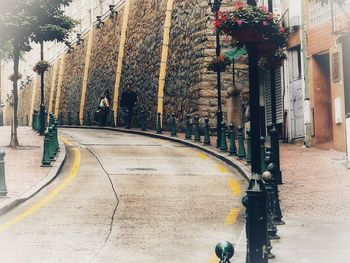 Street amidst buildings in city