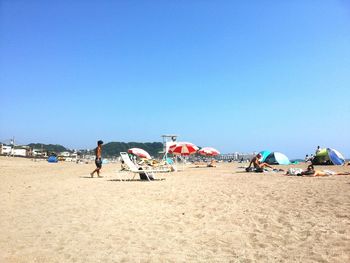 People on beach