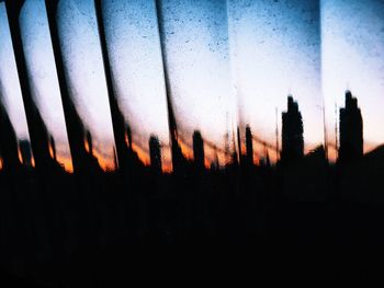 View of sky at sunset