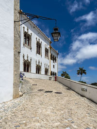 Low angle view of building against sky