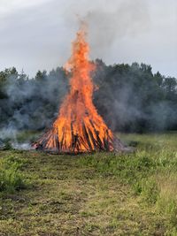 Midsummer day  fire