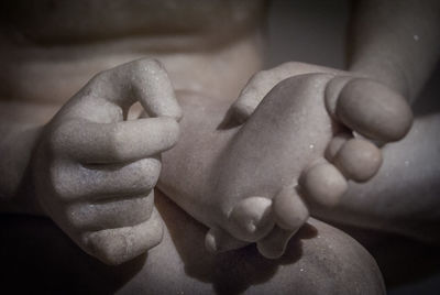 Close-up of young woman