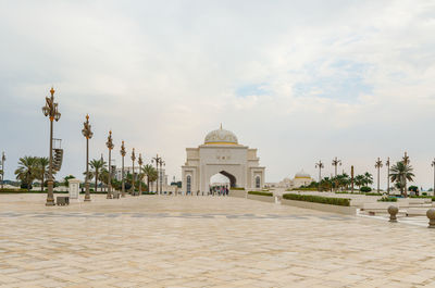 View of historic building against sky