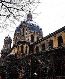 Low angle view of church