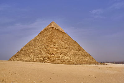 View of desert against sky