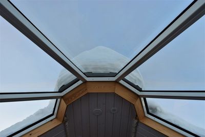 Low angle view of building against sky