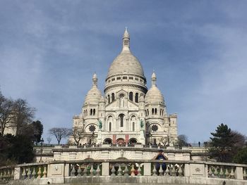 Low angle view of building against sky