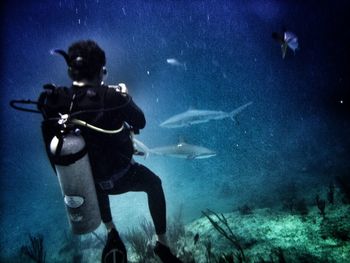 underwater