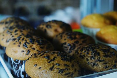 Close-up of muffins