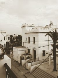 Buildings against sky