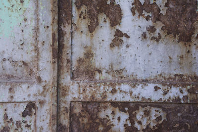 Full frame shot of weathered wall