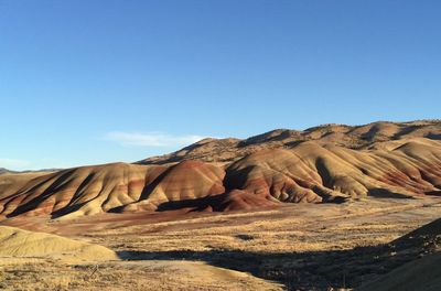 Rock formations in a desert