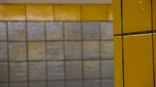 Full frame shot of yellow wall