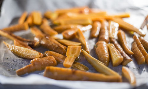 Close-up of pickled carrot